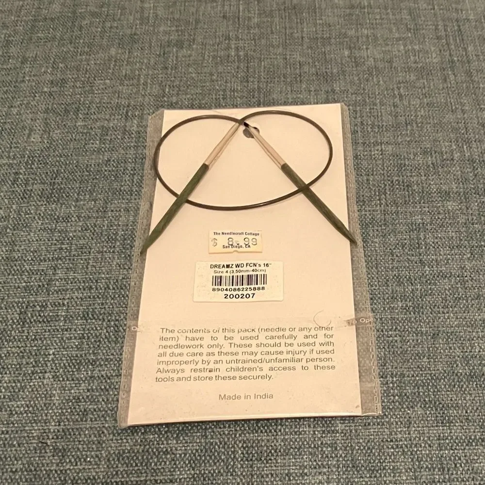 New KnitPro Dreamz Fixed Circular Knitting Needle